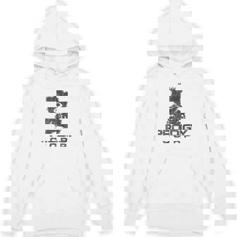 Prodigy Corp Alien Pre- Distressed Earth Corporation Hoodie - Thegiftio