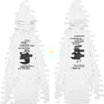 Raven A Fuck Must Be Earned I Can't Just Walk Around With A Hoodie - Thegiftio