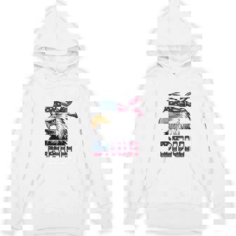 Red White & Bruh Eagle 4Th July Patriotic Boy Toddler Hoodie - Thegiftio