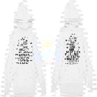 Rejecting Kings Since 1776 Vintage Patriotic No Kings Hoodie | Mazezy