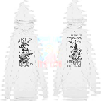 Resist Like It's 1776 No Kings Liberty Statue 4Th Of July Hoodie - Monsterry