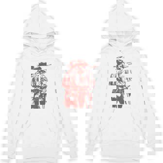 Retro Saddle Up Cowboy Gay Trans Rights Lgbt Pride Hoodie - Thegiftio UK