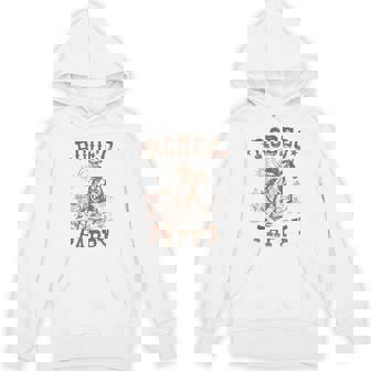 Rodeo Pappy Western Cowboy Family Matching Father's Day Hoodie - Monsterry
