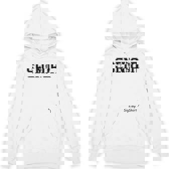 Senior 2025 Sign My Graduation Senior Signing Hoodie - Monsterry