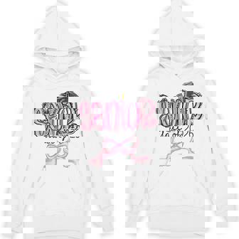 Senior Class Of 2026 Coquette Pink Bow Graduation 2026 Hoodie - Thegiftio