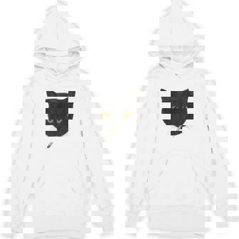 Smoking Cat Y2k Vintage Black Cat Retro 90S Grunge Aesthetic Hoodie | Mazezy