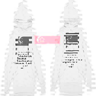Someone Iningapore Loves Me シンガポール国旗 パーカー - Kawaiitshirt