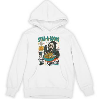 Stab-A-Loops Horror Cereal Box Halloween Killer Breakfast Hoodie - Monsterry