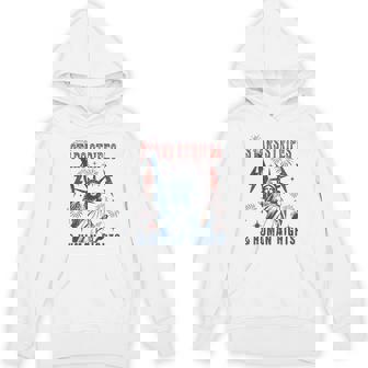 Stars Stripes And Human Rights 4Th Of July Political Hoodie | Mazezy