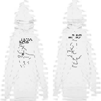 Tea-Rex おもしろドリンクグラフィック Hoodie - Kawaiitshirt