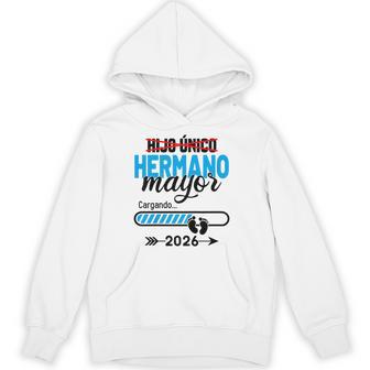 Voy A Ser Un Hermano Mayor 2026 Hermano Mayor 2026 Hoodie - Thegiftio UK