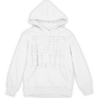 Winners Wear Blue Color War Team Camp Wear Spirit Game Hoodie - Thegiftio UK