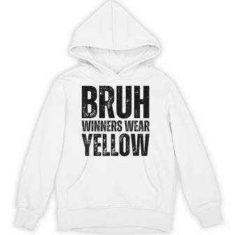 Winners Wear Yellow Team Spirit Week Game Color Sports Day Hoodie - Thegiftio UK