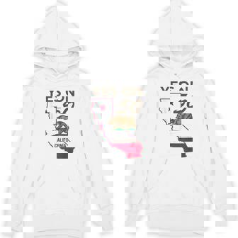 Yes On 50 Bear California Republic Hoodie - Monsterry
