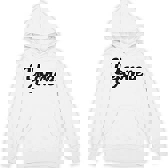 【Yome】嫁 よめ シンプル おしゃれ ローマ字 夫婦お揃い 結婚祝い カップル ペアルック おもしろ ペア Hoodie - Kawaiitshirt