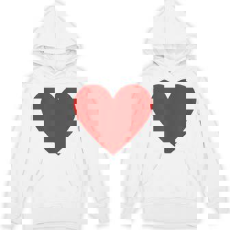 かわいい赤ミニマリスト ハート Hoodie - Kawaiitshirt