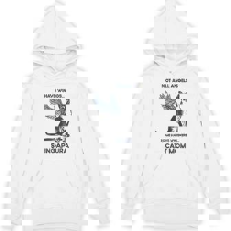 すべての天使に翼があるわけではない-マザーシンガプーラキャットママ パーカー - Kawaiitshirt