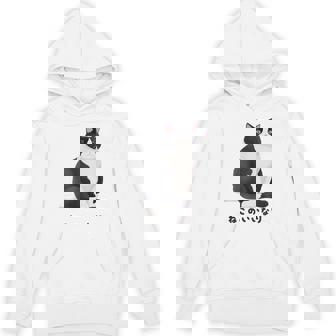 ねこのいいなり 猫 ネコ ぽっちゃり ハチワレ猫 黒白猫 白黒猫 イラスト 猫好き おしゃれ かわいい Hoodie - Kawaiitshirt