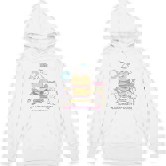 まるもふびより ハンバーガー Hoodie - Kawaiitshirt