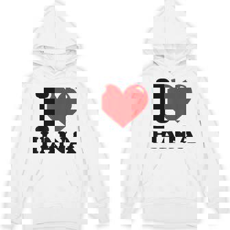 アイ・ラブ・ハナ パーカー - Kawaiitshirt