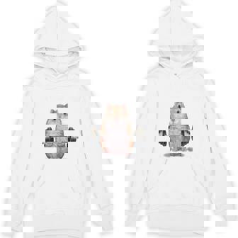 ウェイトリフティング 筋トレ バーベル やる気がないなら家に帰れ ジャンガリアンハムスター パーカー - Kawaiitshirt