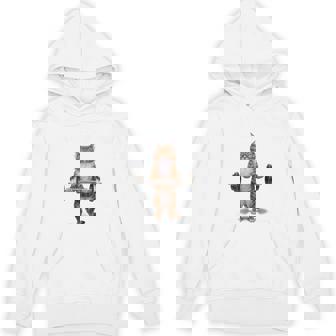 ウェイトリフティング 筋トレ バーベル やる気がないなら家に帰れ 赤毛 猫 ねこ パーカー - Kawaiitshirt