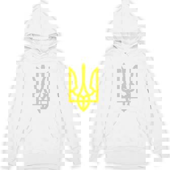 ウクライナ大統領ヴォロディミル・ゼレンスキー ウクライナエンブレム Hoodie - Kawaiitshirt