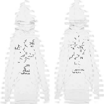 カフェインシャツ 化学構造 分子化学 コーヒー パーカー - Kawaiitshirt