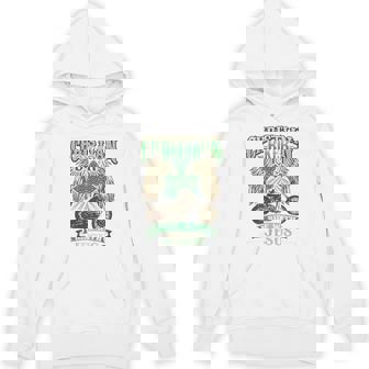 キリスト教バイカーライドウィズジーザスオートバイバックプリントデザイン パーカー - Kawaiitshirt