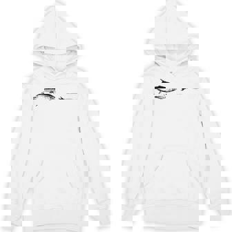 グラフィックフライフィッシングフックライン フィッシュマグロ パーカー - Kawaiitshirt