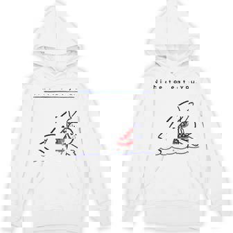 サメのことわざ ブラックユーモア Nice To Eat Yo パーカー - Kawaiitshirt