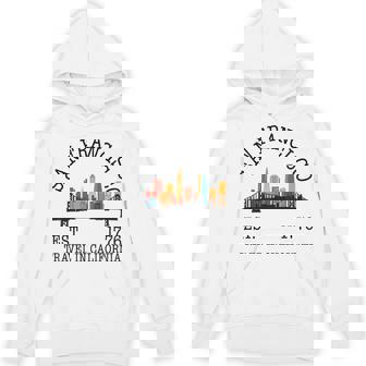 サンフランシスコ お土産 スカイライン サンフランシスコ メンズ レディース パーカー - Kawaiitshirt