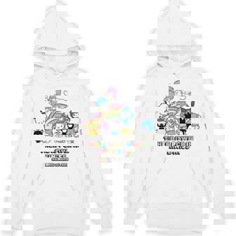 サンリオキャラクターズ Usデザイン レインボー 長袖tシャツ パーカー - Kawaiitshirt