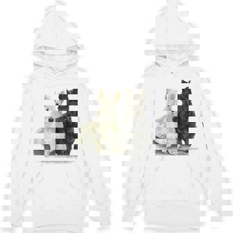 スコティッシュテリア犬の所有者ペット所有者アートデザイン パーカー - Kawaiitshirt