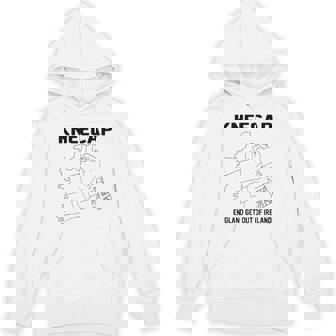 ニーキャップ・イングランドはアイルランドから出て行け 長袖tシャツ パーカー - Kawaiitshirt