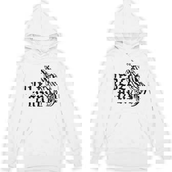 バック プリントを見る Idle Fury Don't Crykeleton Praying 泣かないで 祈る骸骨 パーカー - Kawaiitshirt