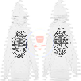 バックプリントのみ レトロ ビンテージ ガソリンスタンド レッドハット モーターオイル Hoodie - Kawaiitshirt