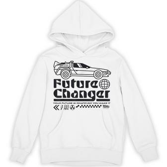 バック・トゥ・ザ・フューチャー Time Machine Future Changer Retro パーカー - Kawaiitshirt