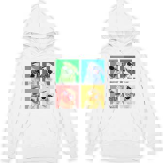 パグ 面白いtシャツ 犬 かわいい メンズ 子供 おもしろ 服 雑貨 グッズ ネタ わんこ イヌ 黒パグ 長袖tシャツ Hoodie - Kawaiitshirt