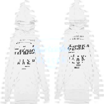 フェアバンクス アラスカ ヴィンテージ ミニマリスト お土産 Ak フェアバンクス パーカー - Kawaiitshirt