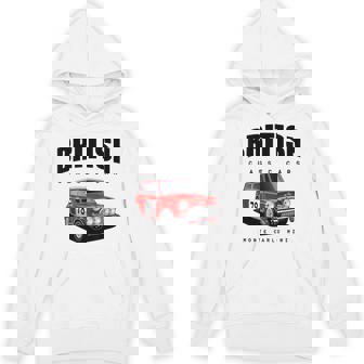 ブリティッシュクラシックスポーツカーズ 有名なラリーミニ パーカー - Kawaiitshirt