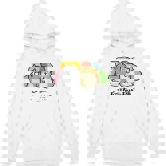ボンレス犬とボンレス猫 のんびり Hoodie - Kawaiitshirt