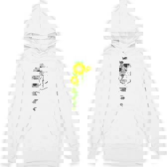 ポケットに入ったかわいいひまわり クリスマスギフト Hoodie - Kawaiitshirt