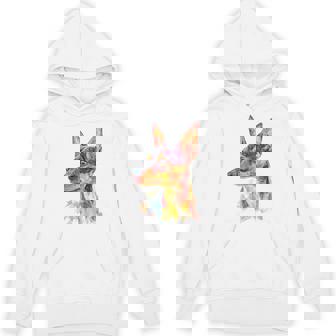 ミニチュア ピンシャー 犬 ペット カラフル ミニチュア ピンシャー パーカー - Kawaiitshirt