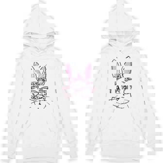 メガネをかけたウサギ ウサギ好き うさぎ好き うさぎの飼い主 おもしろ うさぎ 兎 パーカー - Kawaiitshirt