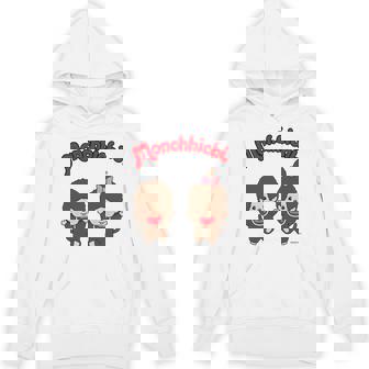 モンチッチグラフィック 長袖tシャツ Hoodie - Kawaiitshirt