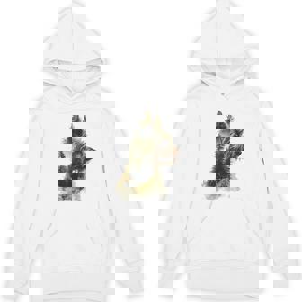 ヨークシャーテリア 犬 モチーフ ペット アートワーク ヨークシャーテリア パーカー - Kawaiitshirt