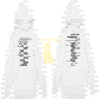 ラブラドゥードルの解剖学かわいい犬面白い犬ラブラドゥードル Hoodie - Kawaiitshirt