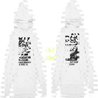 メンズ ラリーレース 父 ファニー ラリーカー レーシング お父さん パーカー - Kawaiitshirt