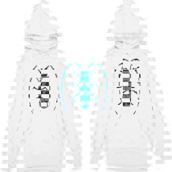 ルリボシカミキリ _昆虫_カミキリムシ パーカー - Kawaiitshirt